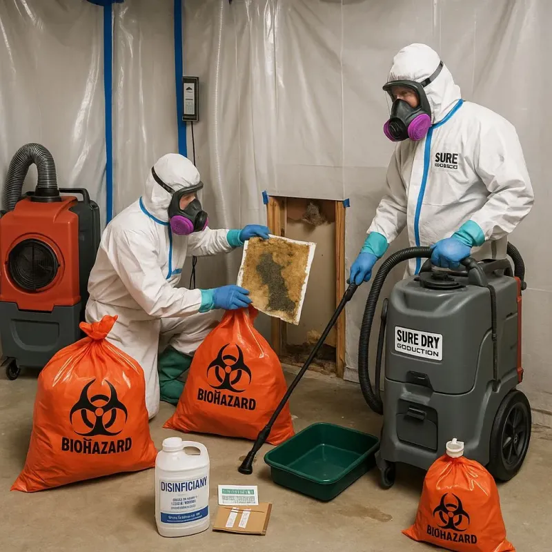 Contaminated Water Handling Protocols process in Alsip, IL