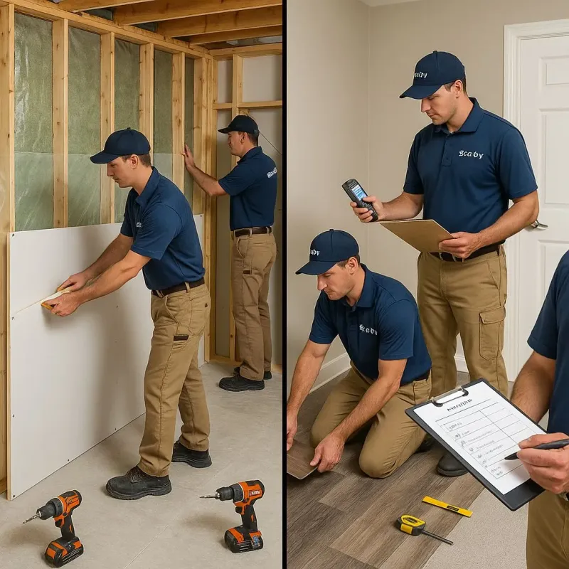 Repairs and Reconstruction process in Alsip, IL