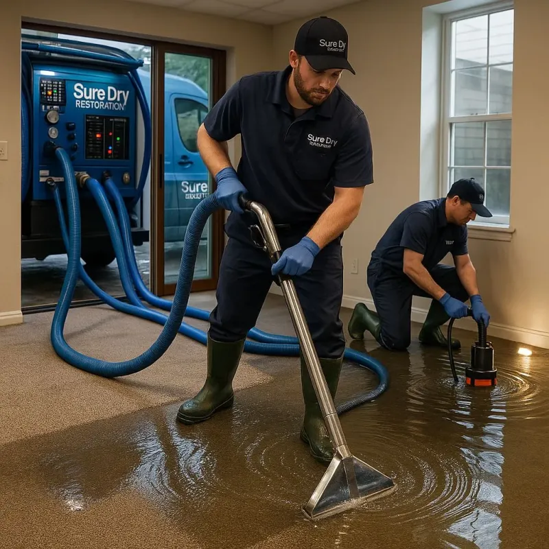 Water Extraction and Removal process in Alsip, IL
